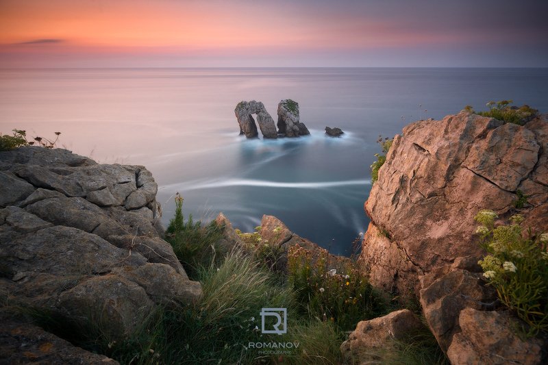 драматичное небо, облака, свет, закат, вода, море, синий, лето, красивые, восход, Природа, Пейзаж, Гора, Путешествия, Пляж, Берег, Испания, Вулкан, Скала, Горизонт, Лос Уррос, красный, розовый, утес Pi-Lambda - Пи-Лямбда фото превью