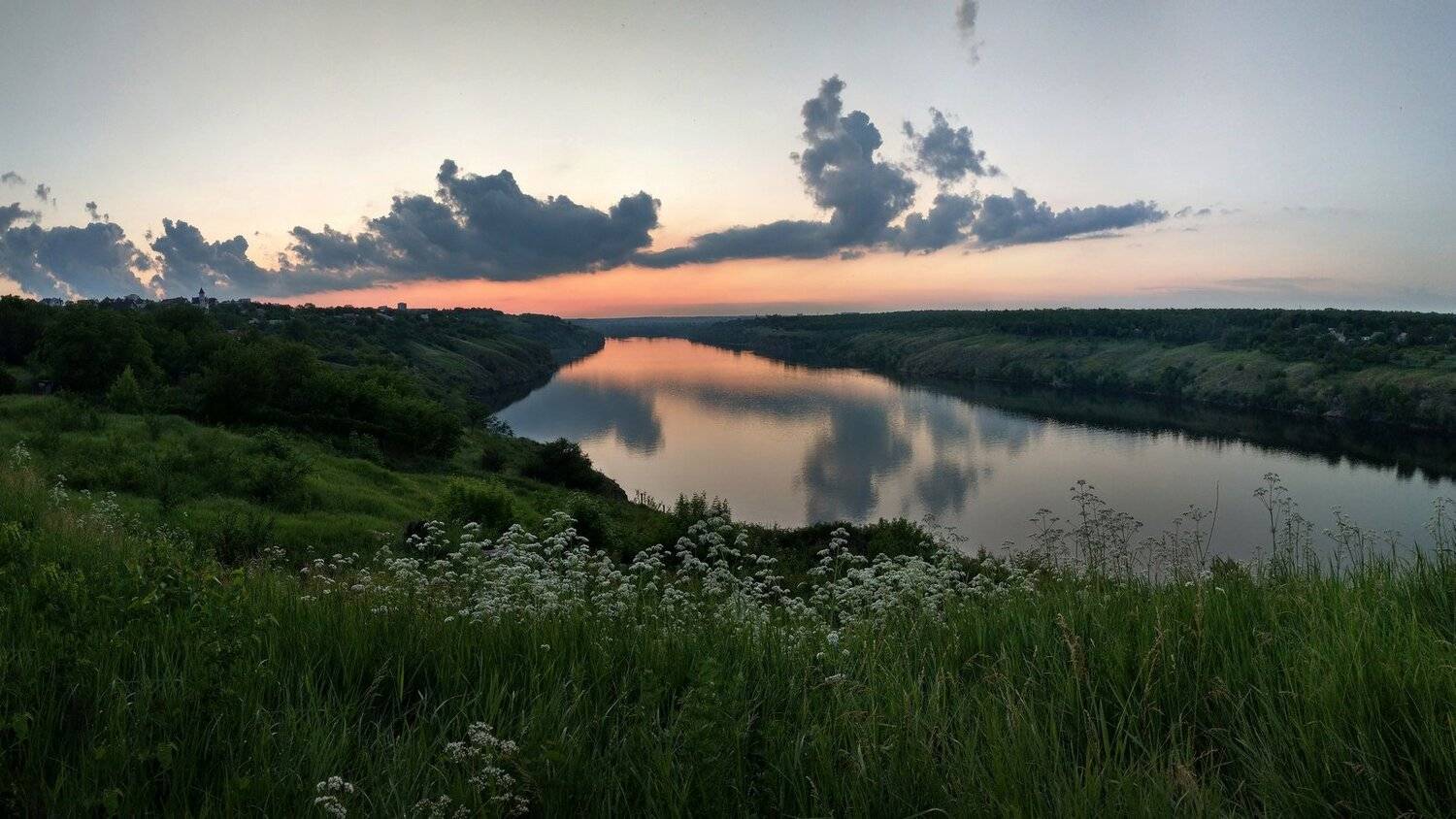sunset,закат,пейзаж,небо,цвет,, Сергей Богачёв