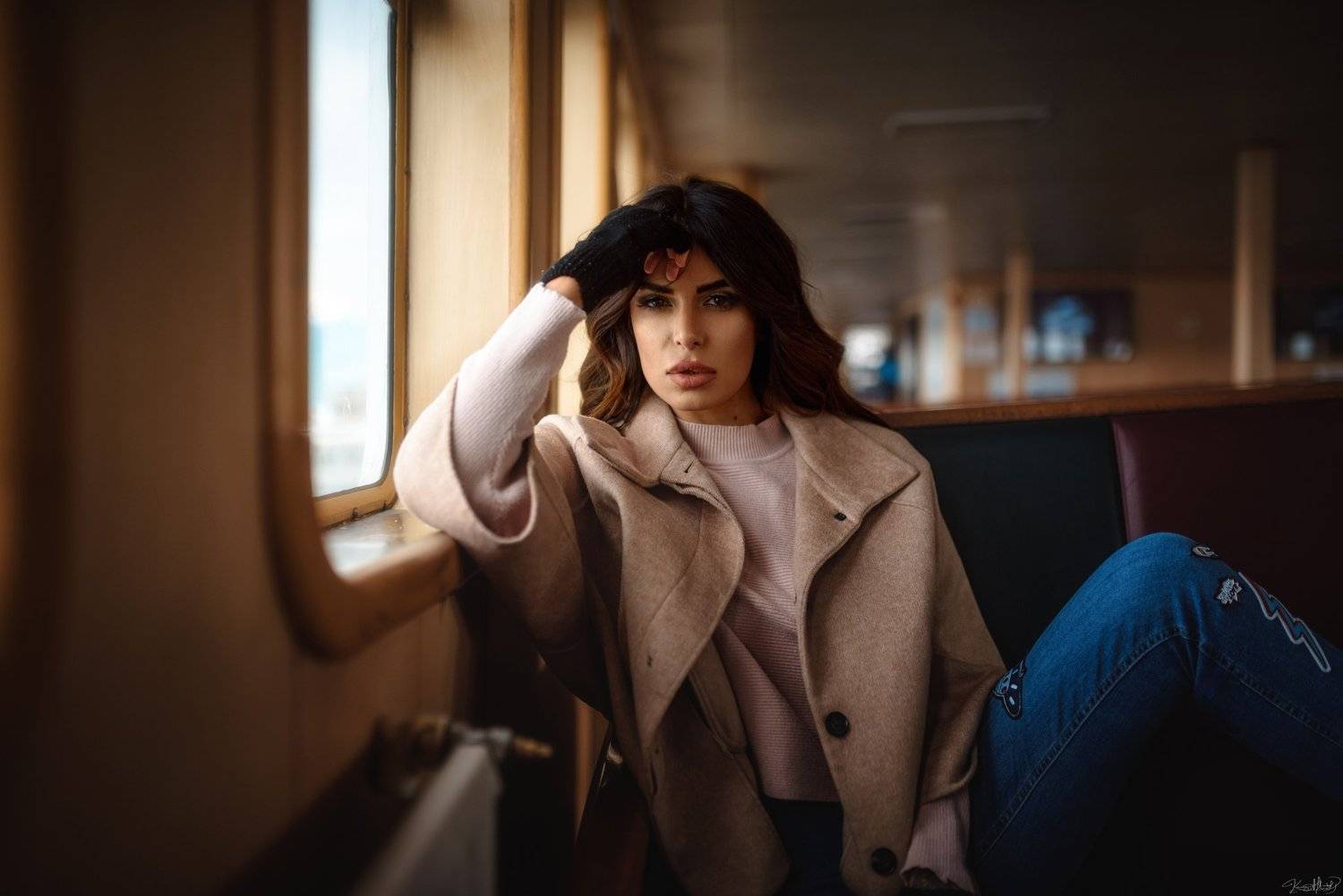 beauty, portrait, beautiful, girl, pretty, female, eyes, face, 35mm, sigma, nikon, Каан Алтындал