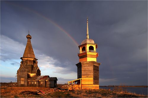 Короткий дождь и снова солнце.