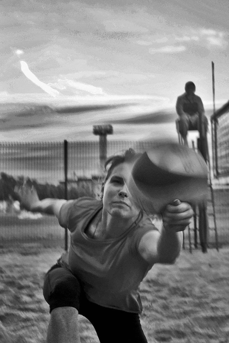 игра, волейбол, мяч, апатиты, чб, Николай Смоляк