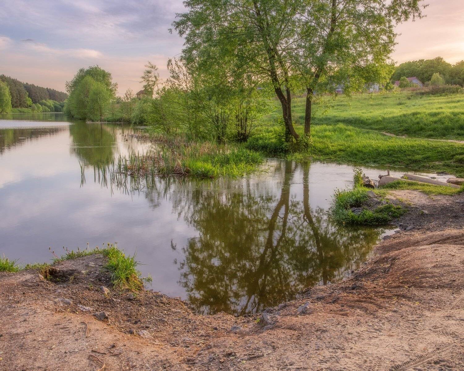 природа, пейзаж, вечер, закат, Мартыненко Дмитрий