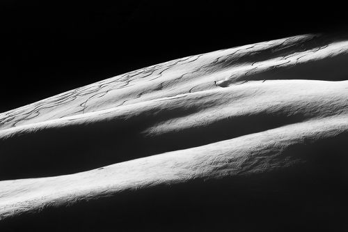 Skiing on the moon