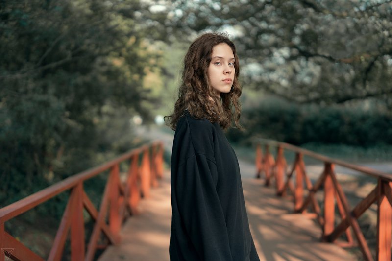 Женский портрет, портрет, природа, portrait, women, красивый портрет, взгляд  Маша фото превью