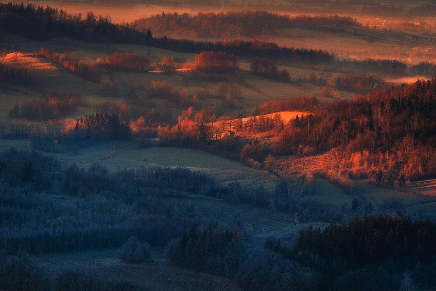 landscape,canon,mist,light,autumn, Iza i Darek Mitręga