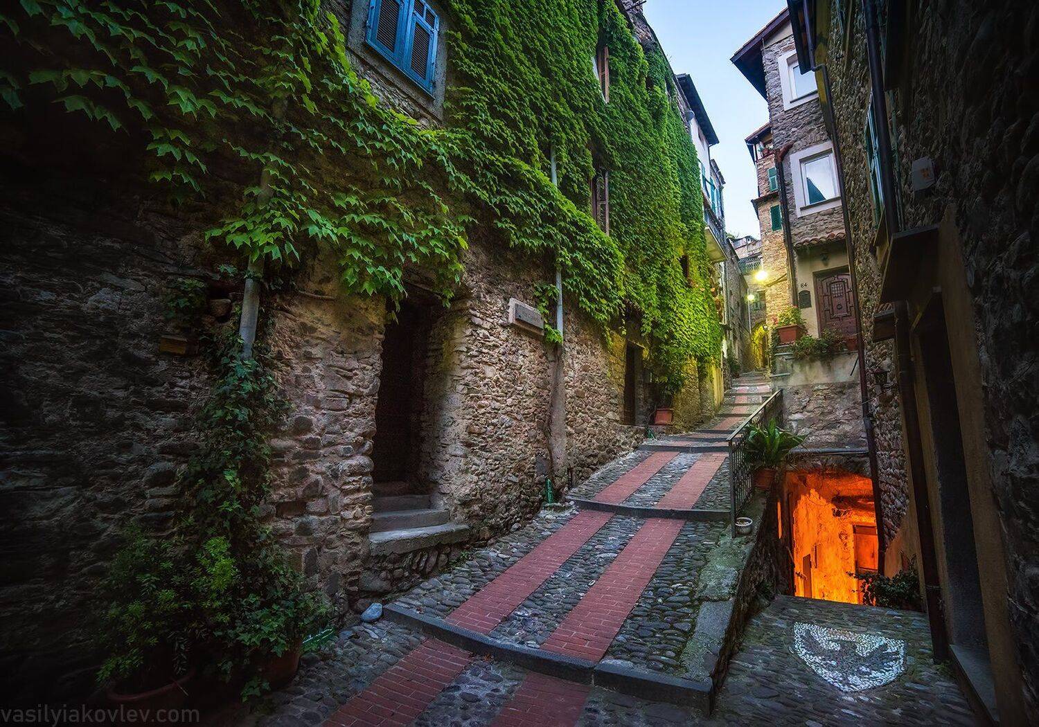 дольчеаккуа, дольчеаква, италия, борго, город, Василий Яковлев