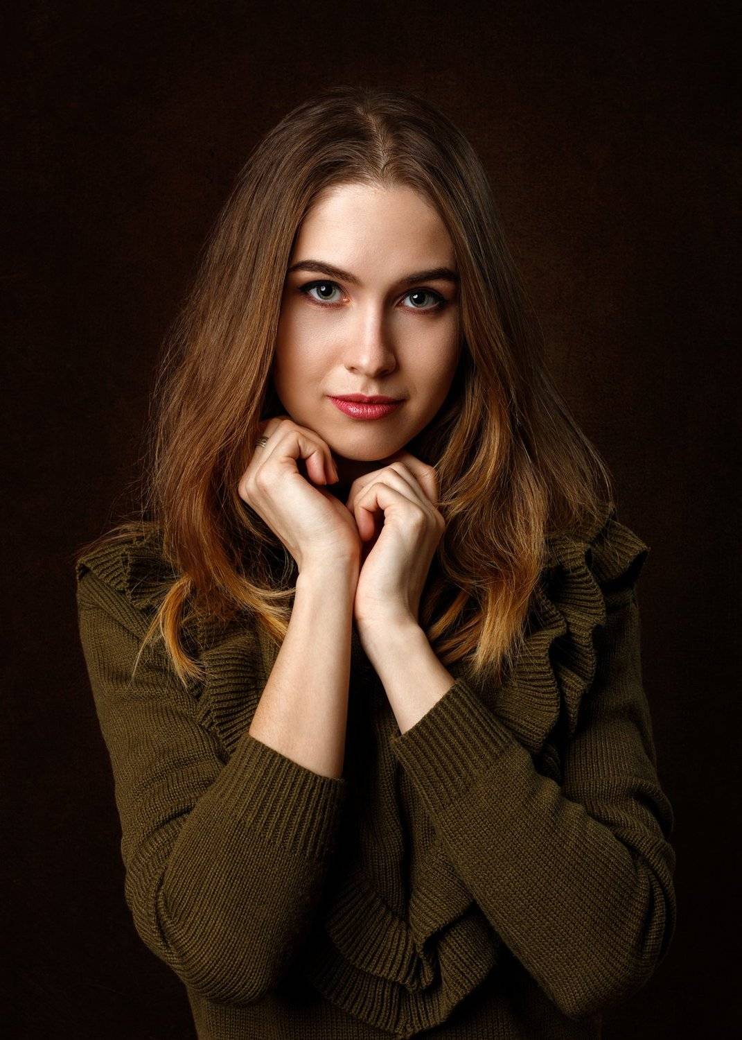 портрет, девушка, Сергеев Сергей