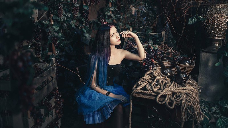 портрет, модель, арт, art Лиза фото превью