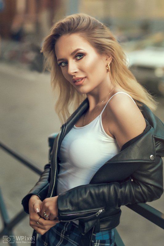 portrait women eyes blonde women by wpixel (More Than Beauty) фото превью