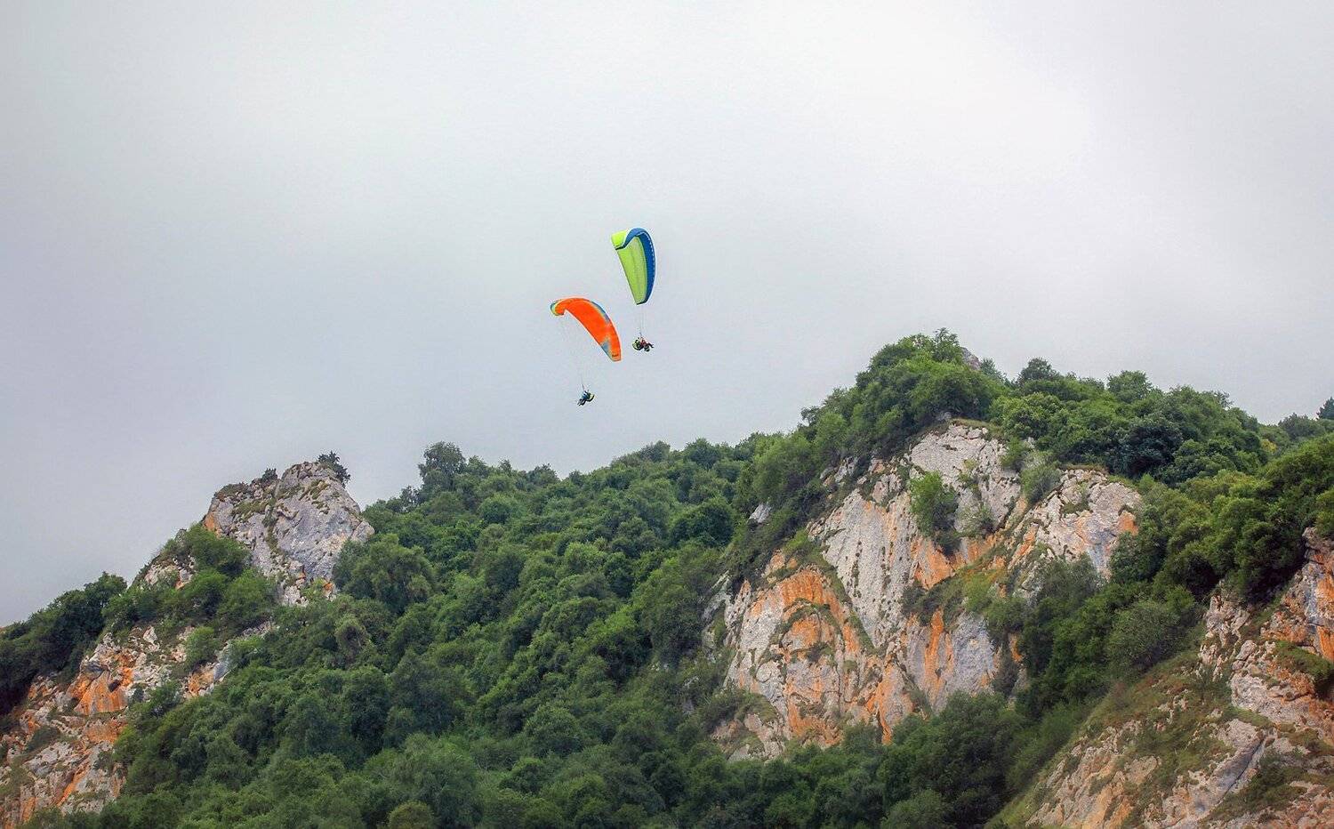 пейзаж,чегемское ущелье,параплан., Marat Magov