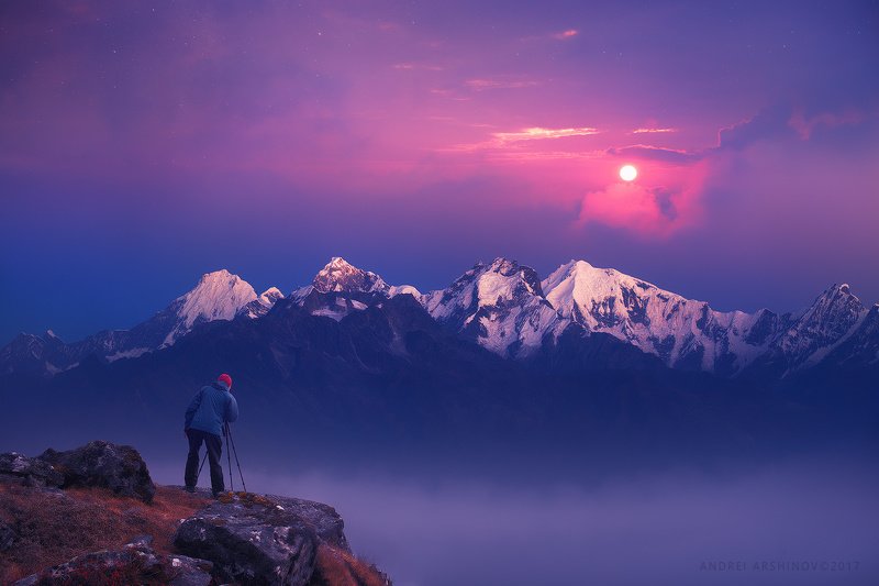 nepal, hymallaya, sunrise, Фотограф фото превью
