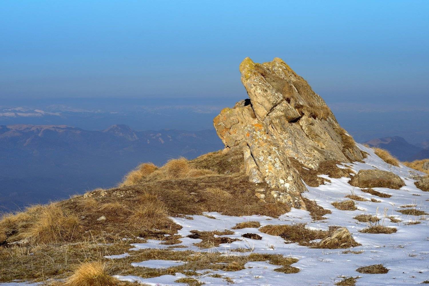 горы весна кавказ рассвет, Александр Жарников