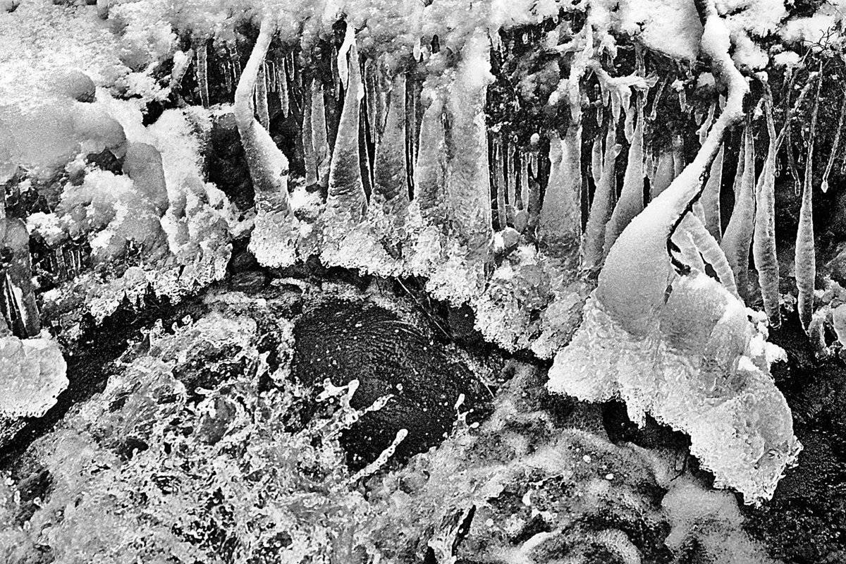 лед, речка, хибины, чб, апатиты, Николай Смоляк