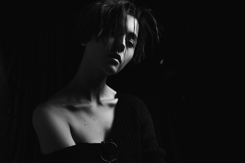 портрет. portrait, color, girl, studio Bozhena фото превью