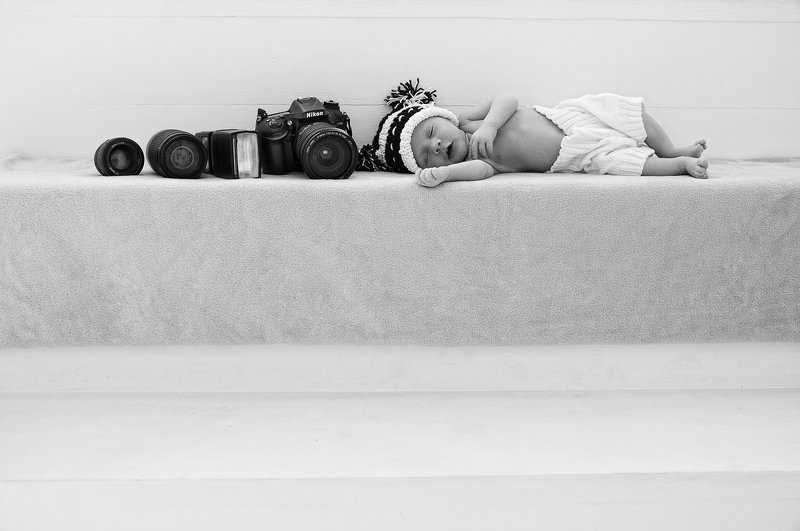 малыш Сын фотографа фото превью