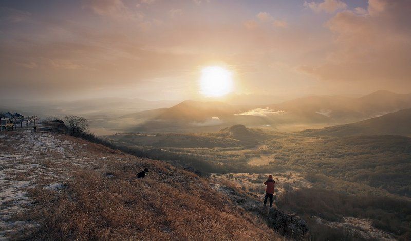 лаго-наки, рассвет Ловец солнца фото превью