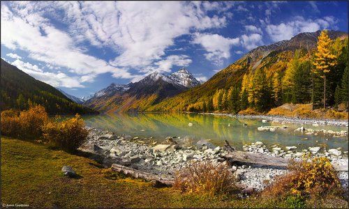 Ещё одно утро на Кучерлинском озере