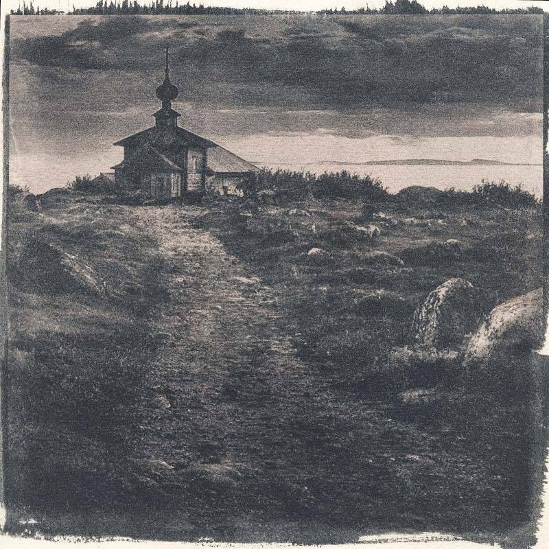соловки, белое, море, цианотипия, Vladimir Markov