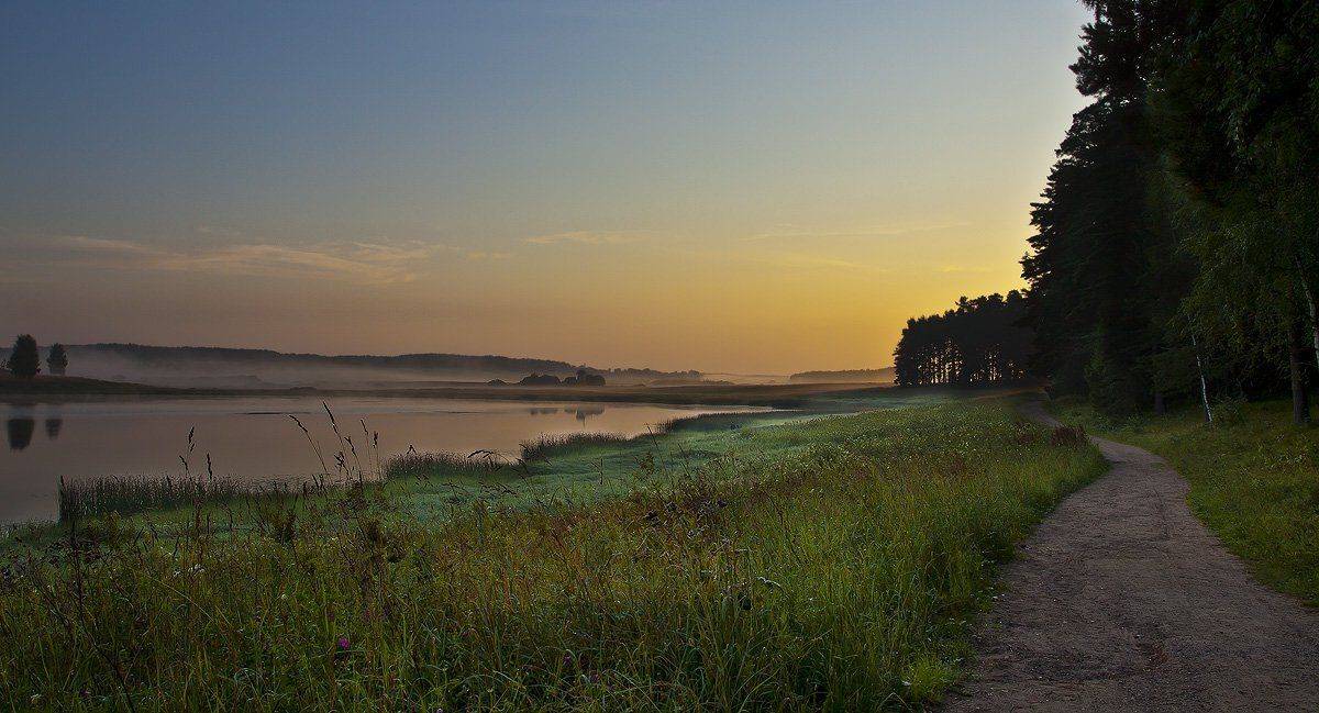 утренняя, прогулка, по, берегам, маленца, Андрей Леонидович