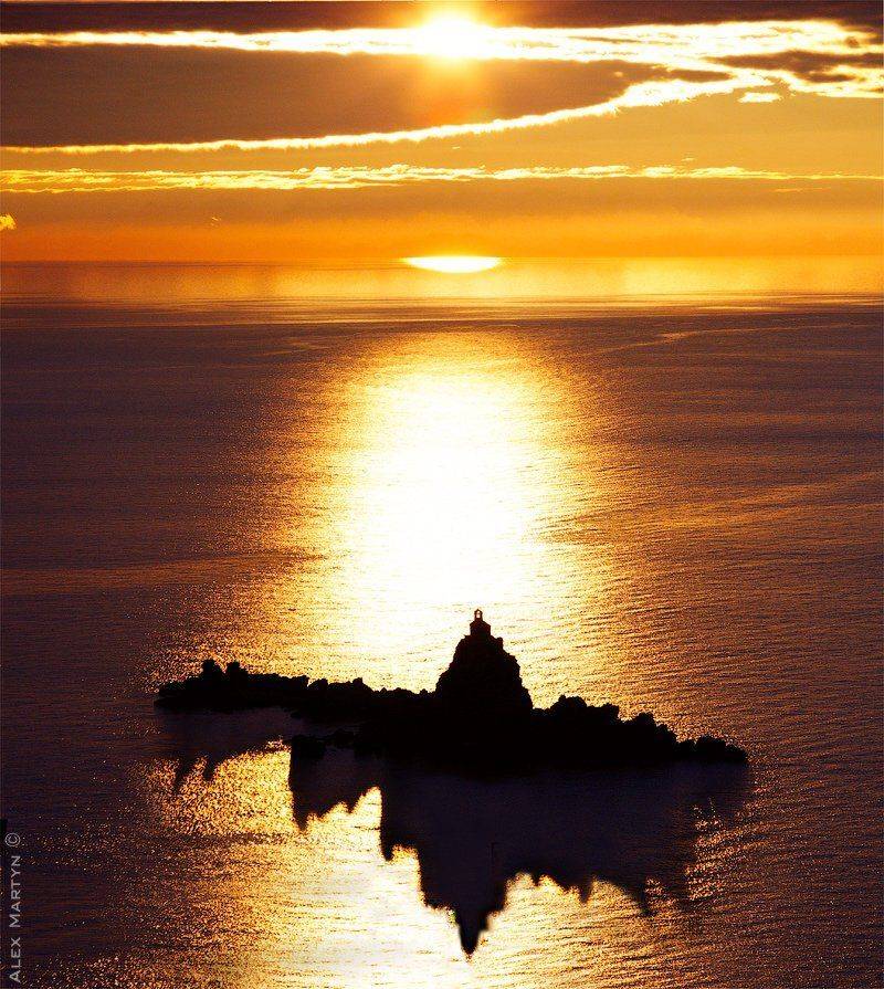 черногория, адриатика, море, бар, монастырь, закат, Alexander Martynov