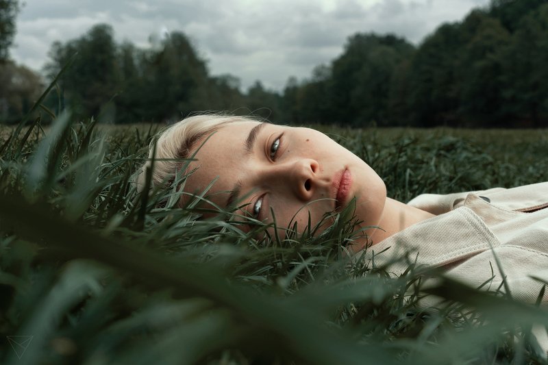 Женский портрет, портрет, природа, portrait, women, красивый портрет, взгляд  Полина фото превью