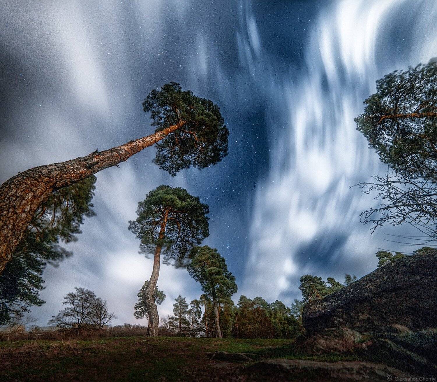 украина, коростышев, волшебство, деревья, жизнь, звезды, небо, ночь, облака, природа, река, свет, тетерев, тишина, музыка, глубина, чувства, мечты, уединение, фотограф, чорный,, Александр Чорный