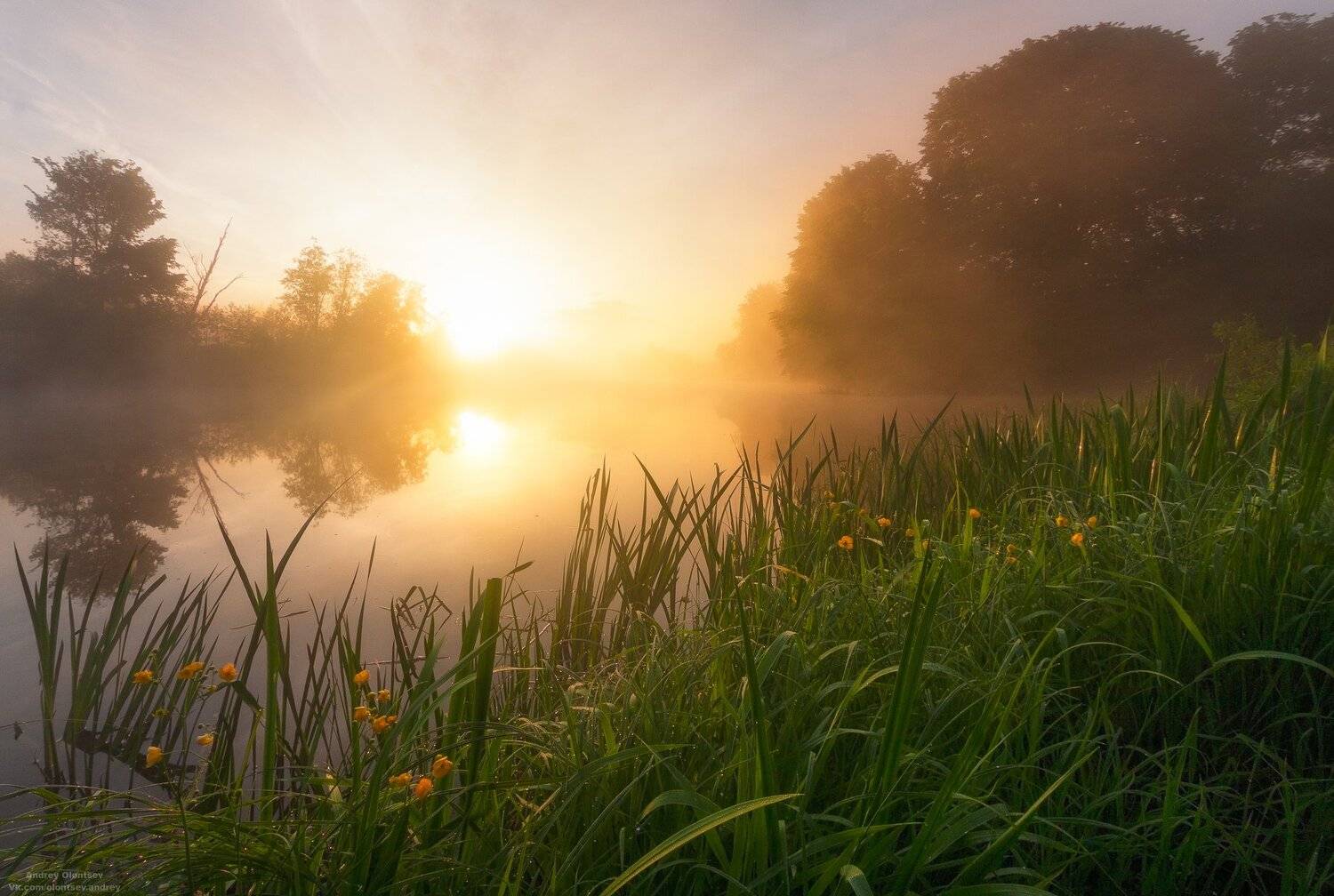 солнце, россия, рассвет, природа, подмосковье, погода, пейзажи, пейзаж, отражение, наукоград, красота, дубна, вода, весна, weather, water, spring, russia, reflection, naukograd, nature, moscow, landscape, dawn, canon, dubna, beauty, Андрей Олонцев