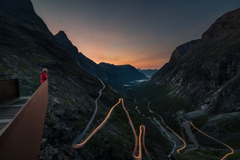 trollstigen,norway,longexposure,light,mountains Trollstigen фото превью