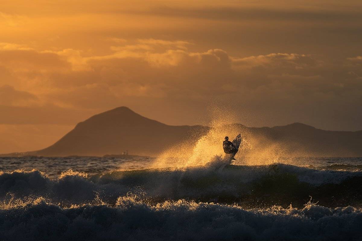 surfing,sea,wave,light,norway,people,sport,action, Tomek Orylski