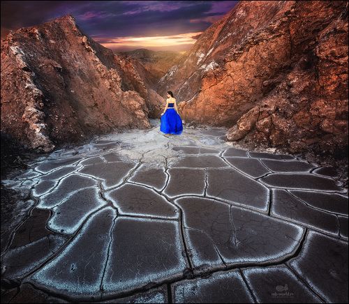 Закат в пустыне Атакама