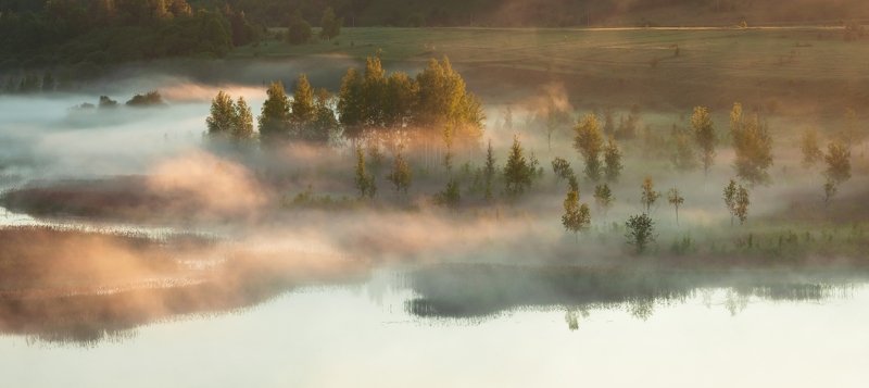 Солнечный туман. фото превью
