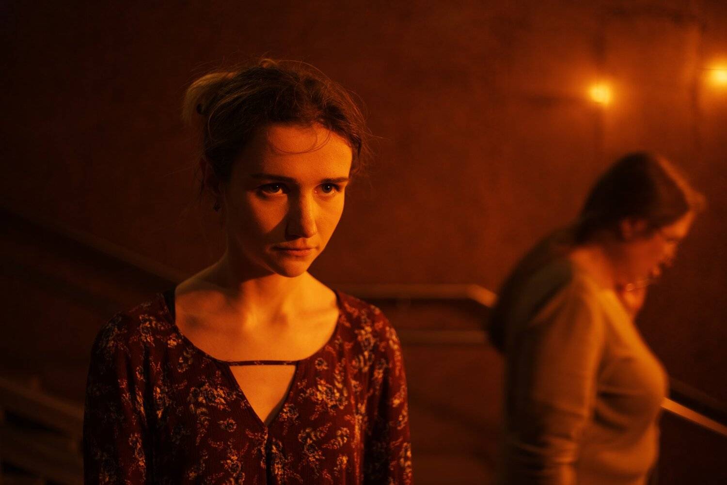 фонари, вечер, переход, Алексей Егоров