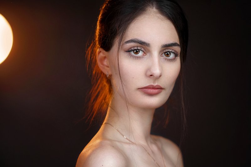 portait, model, girl, портрет, модель, девушка, арт, art Эвелина фото превью