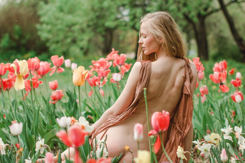 пленэр, портрет, девушка, модель Виктория фото превью