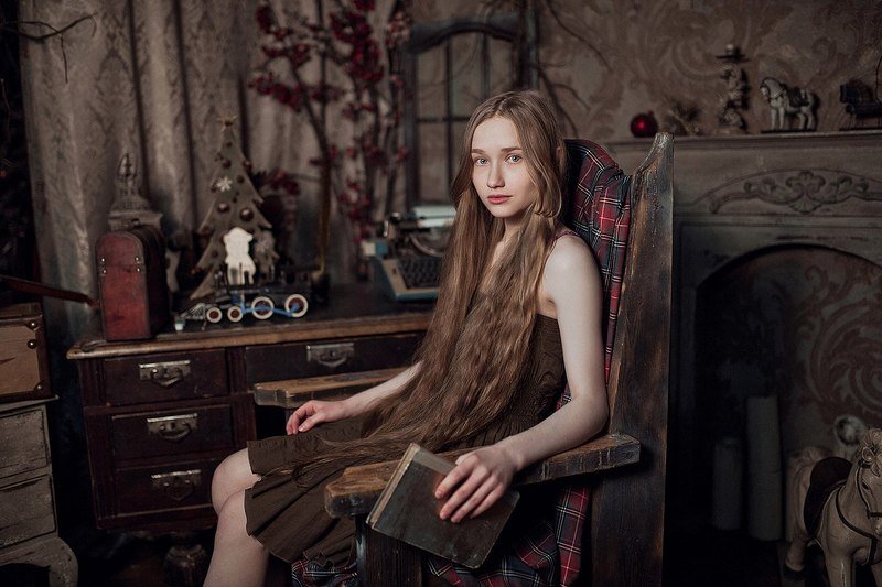 портрет, модель, арт, art, сказка Анастасия фото превью