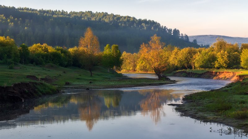 Рассвет на Красной реке фото превью