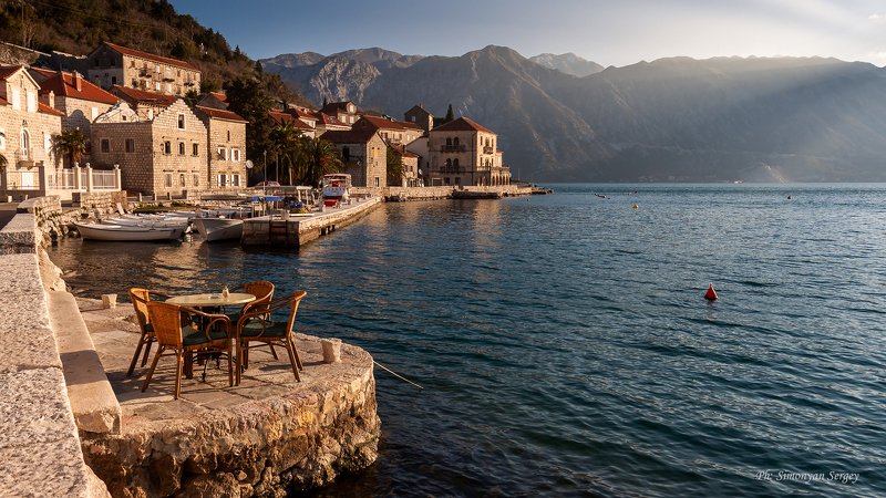 черногория, пераст Would you like a cup of tea? фото превью