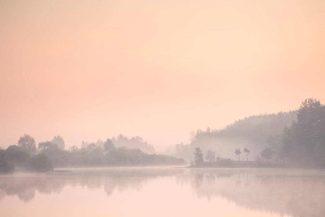 беларусь, березина, весна, вода, май, рассвет, туман, утро, Вейзе Максим