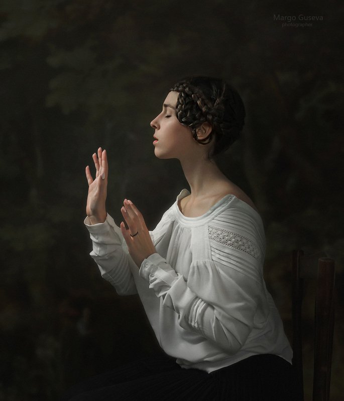 портрет, арт, художественный портрет, Маргарита Гусева, Margarita Guseva  фото превью