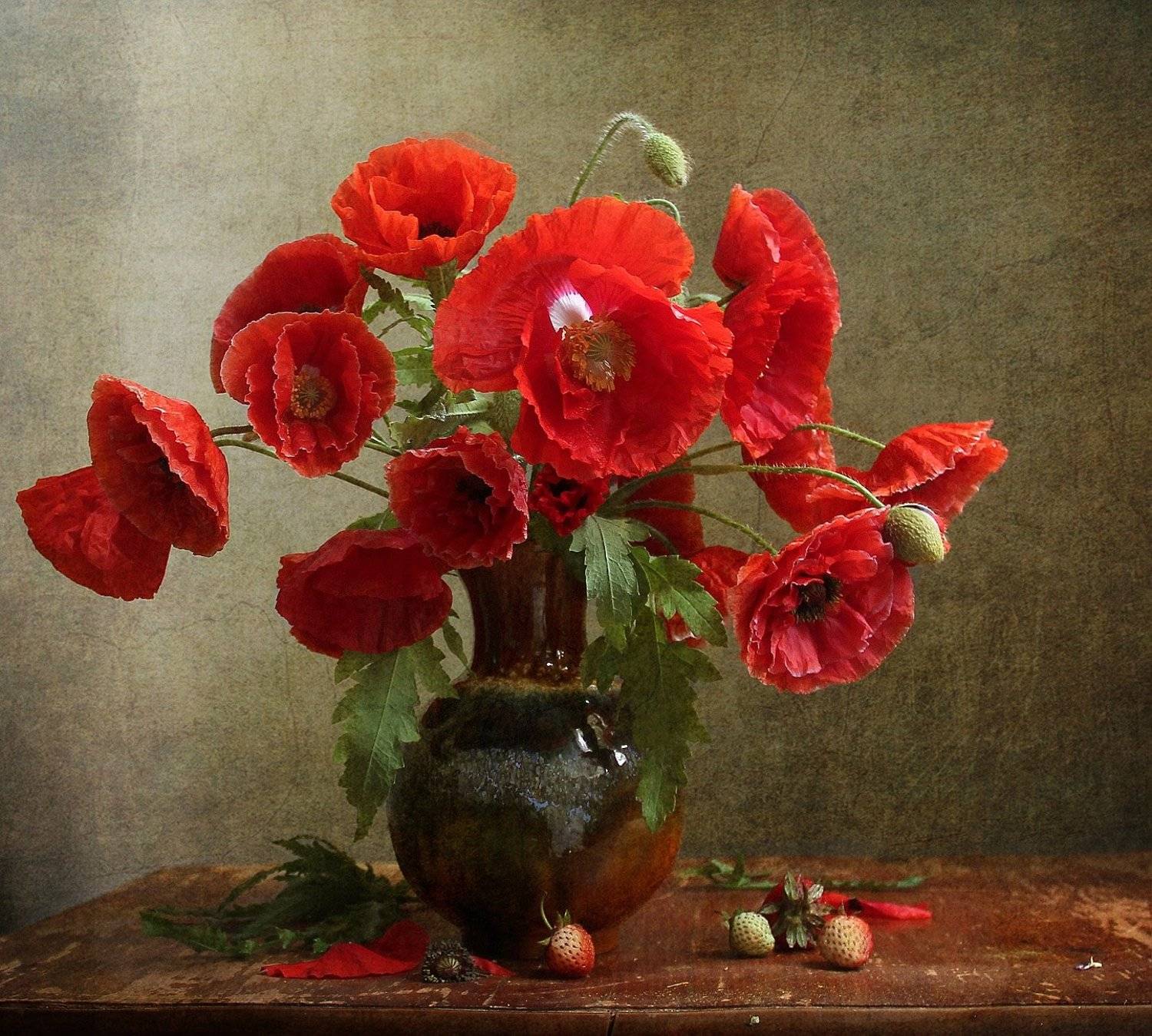 лето, натюрморт, букет цветов,маки,  тюльпаны, марина филатова, Марина Филатова