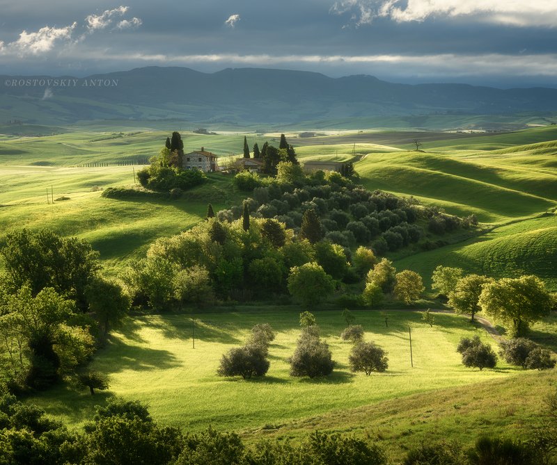 Tuscany morning фото превью