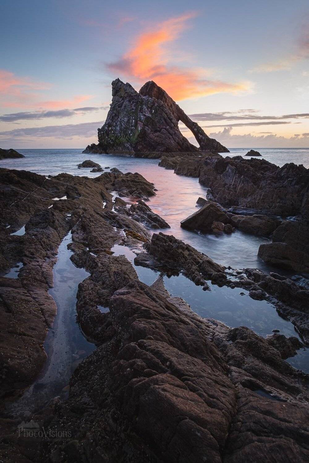 bow fiddle rock,scotland,rock,formation,geology,shore,coast,sea,beach,shoreline,scottish,uk,europe,landscape,seascape,nature,natural,, Adrian Szatewicz