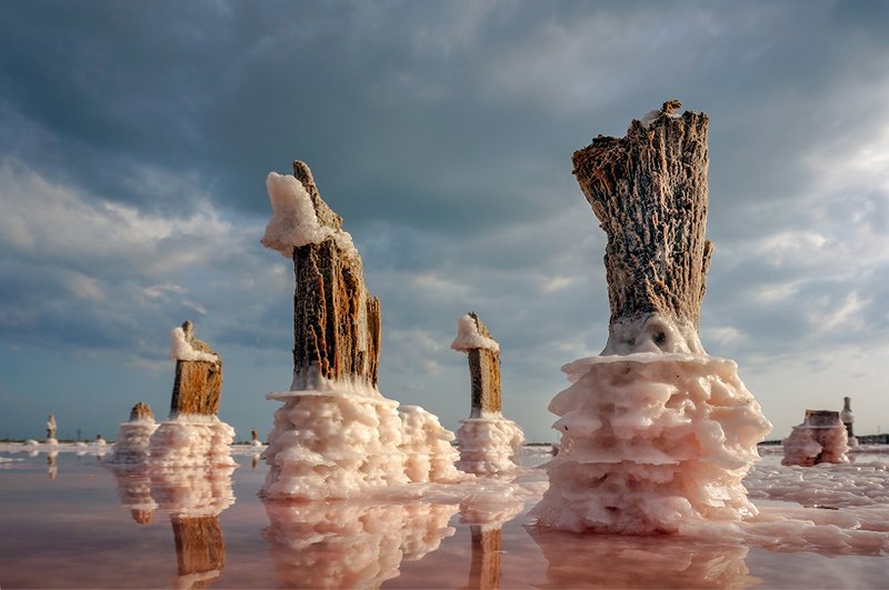 крым, лето, озеро, соль соленые короли фото превью