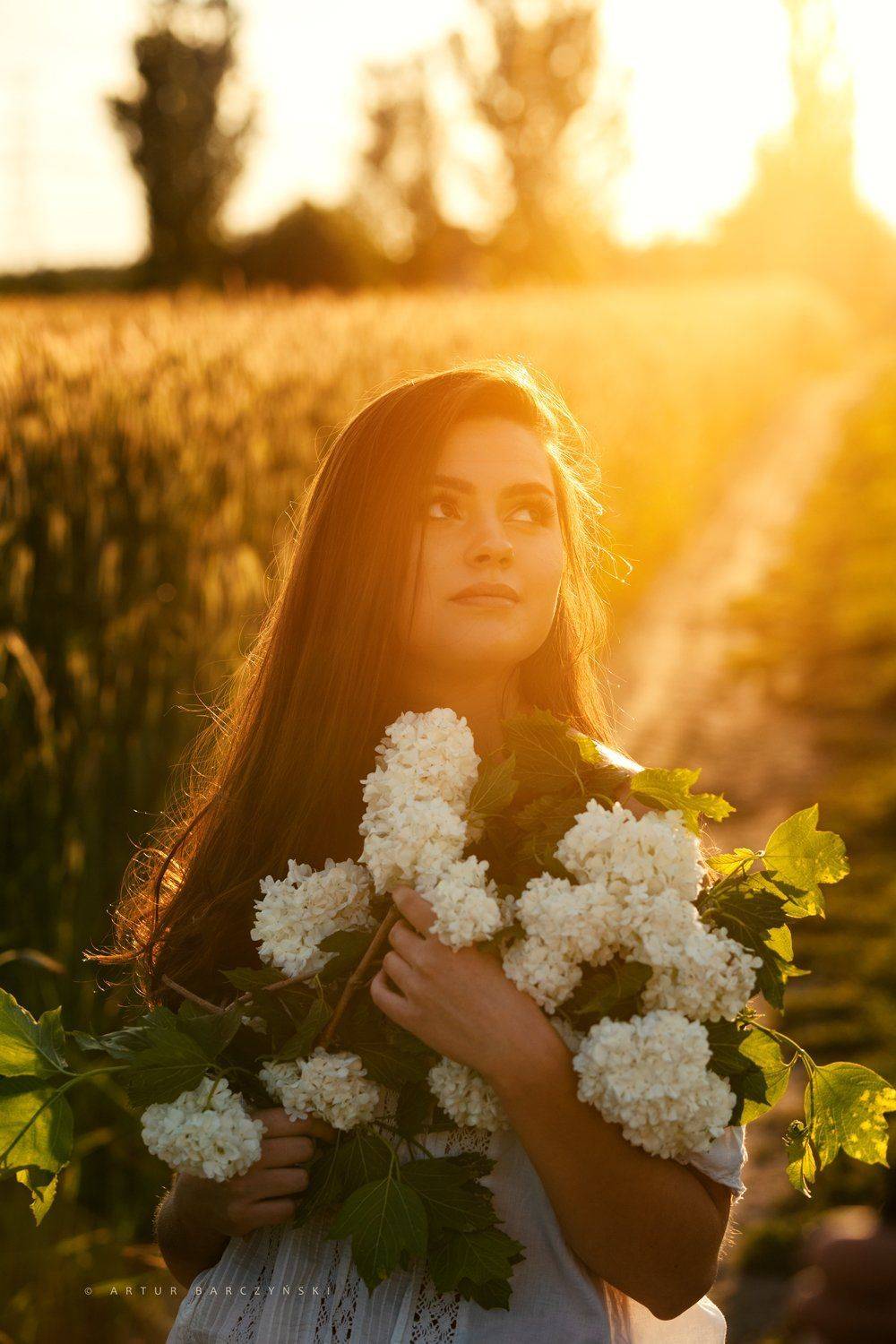 sunset  countrygirl  poland, Artur Barczyński