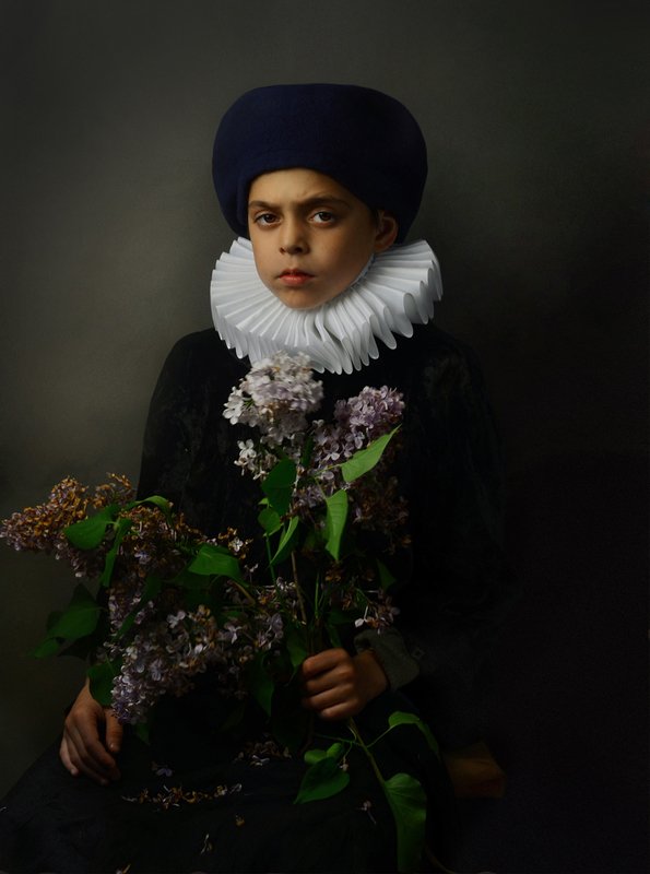 Живописный портрет фото превью