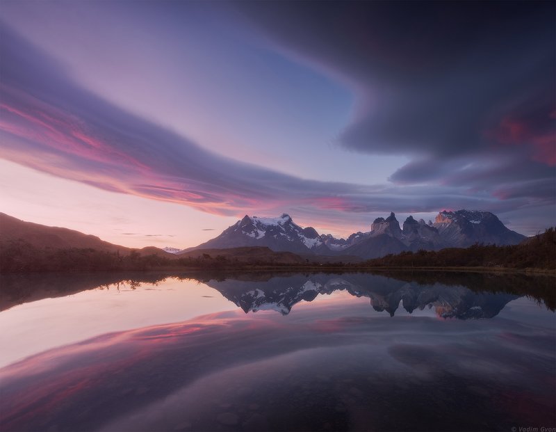 патагония, торресдельпайне, patagonia, torresdelpaine Небесный рукав фото превью