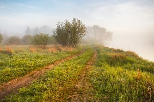 Весна. Берега Березины