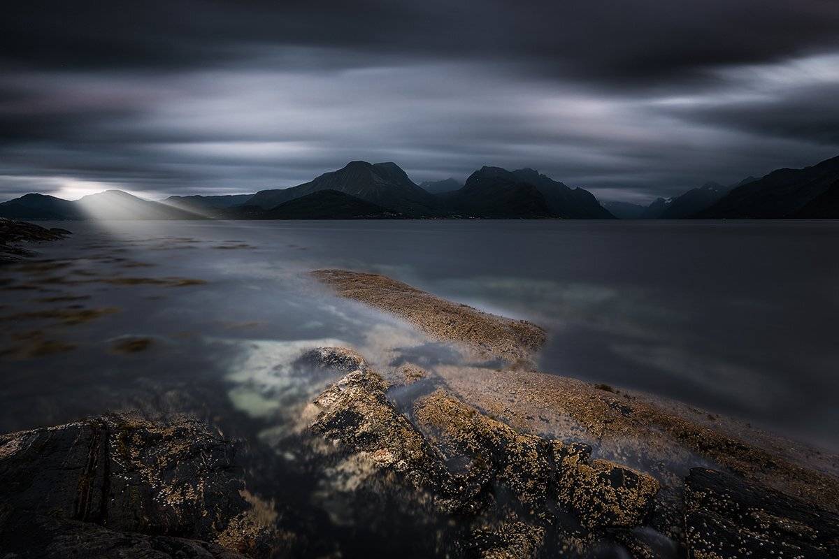 norway,landscape,light,sunset,rock,stone,mood, Tomek Orylski