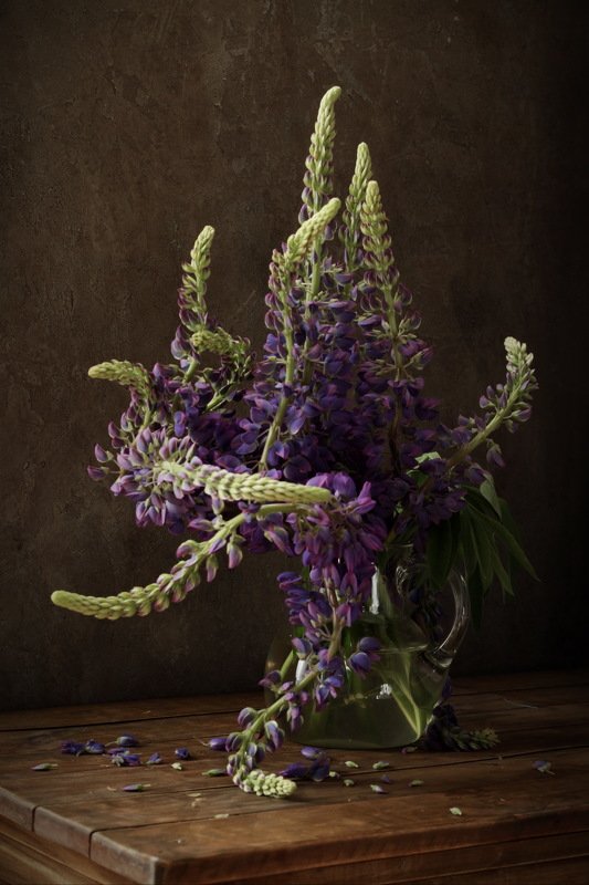 с люпином фото превью