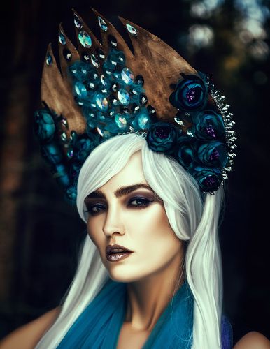 Violet Forest Nymph